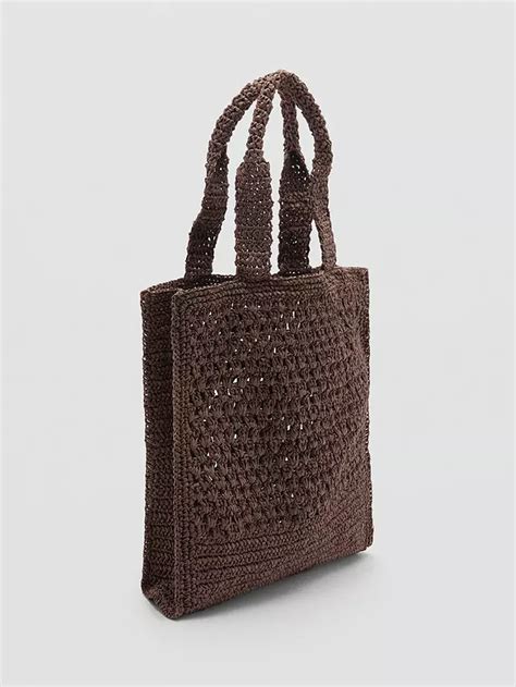 crochet shopper bag